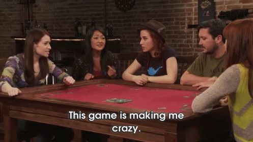 Tabletop - Resistance Gag Reel: Ashley And Amy Are Going Crazy GIF - Wil Wheaton Geek And - Discover & Share GIFs