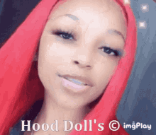 Hood Dolls Smile GIF - Hood Dolls Smile Tongue Out GIFs