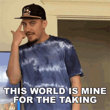 This World Is Mine For The Taking Casey Frey GIF - This World Is Mine For The Taking Casey Frey Ill Take This World GIFs