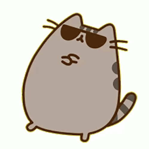 pusheen sunglasses plush