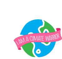 Climate Warrior Climate Change Sticker - Climate Warrior Climate Change Nature Stickers