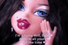 I Am A Living Doll Barbie Doll GIF - I Am A Living Doll Barbie Doll Living Doll GIFs