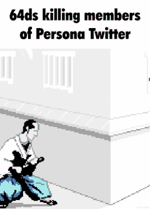 64ds persona rhythm heaven samurai enemies