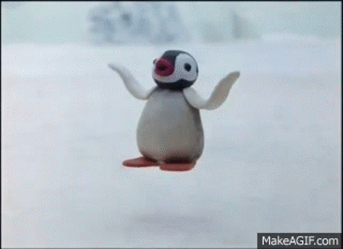 Pingu Excited GIF - Pingu Excited Pinga GIFs