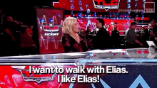 Renee Young Elias GIF - Renee Young Elias Walk With Elias GIFs
