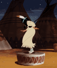 Disney Cartoon Tribal Dance - Tribe GIF - Tribal Dance Dancing Dance GIFs