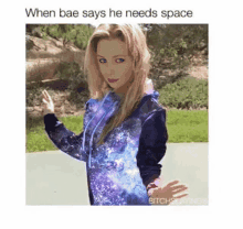 Bae Needs Space When Bae Says He Needs Space GIF - Bae Needs Space When Bae Says He Needs Space Erika GIFs