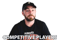 Competitive Players Aggressive Sticker - Competitive Players Competitive Aggressive Stickers