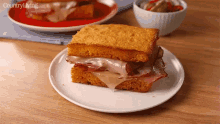 Sandwich Bacon Sandwich GIF - Sandwich Bacon Sandwich Snack GIFs