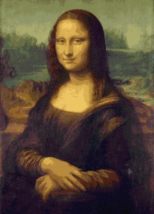 Joconde Mona Lisa GIF - Joconde Mona Lisa Leonard De Vinci GIFs