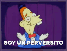 Gabbo Soy Un Perversito GIF - Gabbo Soy Un Perversito Simpsons GIFs