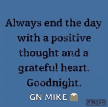 Good Night Motivation GIF - Good Night Motivation End The Day With Positive Thought GIFs