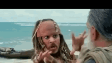 джек воробей ууу пират магия страшно оооо ух ты GIF - Jack Sparrow Johnny Depp Pirate GIFs
