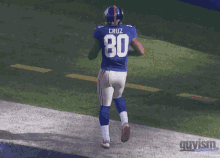 victor cruz dance football groovy when your song plays
