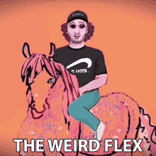The Weird Flex Weird Flex But Okay GIF - The Weird Flex Weird Flex But Okay Flexing GIFs