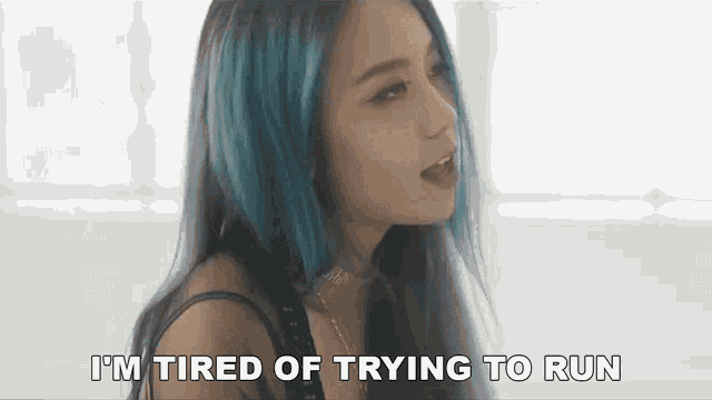 Im Tired Of Trying To Run Jvna GIF - Im Tired Of Trying To Run Jvna At Least It Was Fun Song GIFs