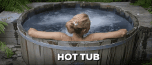 Hot Tub GIF - Hot Tub Relax Woman GIFs
