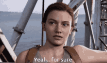 Yeah For Sure Abby Tlou2 GIF - Yeah For Sure Abby Tlou2 The Last Of Us Part2 GIFs