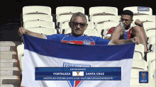 Fortaleza Fan Fortaleza Vs Santa Cruz GIF - Fortaleza Fan Fortaleza Vs Santa Cruz Raise Your Flag GIFs