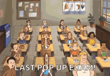 School Last Pop Up Exam GIF - School Last Pop Up Exam Exam GIFs
