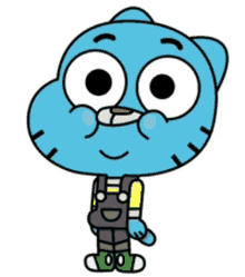 tawog the amazing world of gumball gumball watterson smile cat