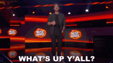 Whats Up Yall Brett Young GIF - Whats Up Yall Brett Young Cmt Awards GIFs