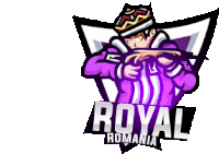 Royal Romania Logo Sticker - Royal Romania Logo Gun Stickers