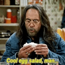 Salad Cool Egg Salad Man GIF - Salad Cool Egg Salad Man GIFs