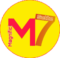 Logo M7 Magnifici Sette Sticker - Logo M7 M7 Magnifici Sette Stickers