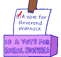 Reverend Warnock Georgia Sticker - Reverend Warnock Warnock Georgia Stickers