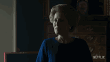 Looking Margaret Thatcher GIF - Looking Margaret Thatcher Gillian Anderson GIFs