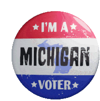 Vote2022 Michigan Election Sticker - Vote2022 Michigan Election Im A Voter Stickers