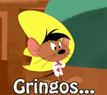 Gringos... GIF - Speedy Gonzales Looney GIFs