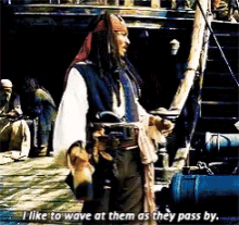 Wave Pass By GIF - Wave Pass By Jack Sparrow GIFs