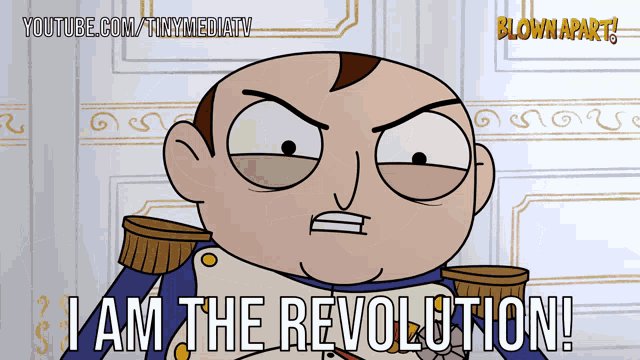 I Am The Revolution Napoleon GIF - I Am The Revolution Revolution Napoleon GIFs