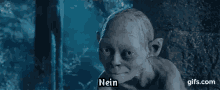 Gollum: Nein GIF - No Gollum The Lord Of The Rings GIFs
