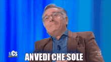 Anvedi Che Sole Paolo Bonolis GIF - Anvedi Che Sole Paolo Bonolis Chesole GIFs