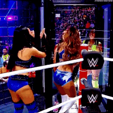 ii conics peyton royce billie kay entrance carmella ii conics peyton royce billie kay entrance carmella