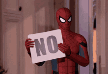 No No No Spider Man GIF - No No No Spider Man No Thanks GIFs