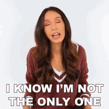 I Know Im Not The Only One Shea Whitney GIF - I Know Im Not The Only One Shea Whitney Im Not Alone GIFs