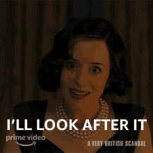 Ill Look After It Margaret Campbell GIF - Ill Look After It Margaret Campbell Claire Foy GIFs