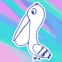 Peaceful Pelican Veefriends GIF - Peaceful Pelican Veefriends Calm GIFs