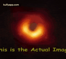 Black Hole Real Image.Gif GIF - Black Hole Real Image Trendings Science GIFs