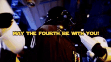 Darth Vader May The Fourth Be With You GIF - Darth Vader May The Fourth Be With You Star Wars GIFs