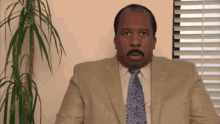 Stanley Hudson The Office GIF - Stanley Hudson The Office Stanley Stare GIFs