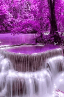 Purple Water GIF - Purple Water Colors GIFs