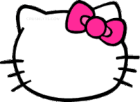 Kitty Cat Sticker - Kitty Cat Hello Kitty Stickers