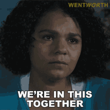 Were In This Together Ruby Mitchell GIF - Were In This Together Ruby Mitchell Wentworth GIFs