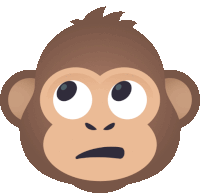 Eye Rolling Monkey Joypixels Sticker - Eye Rolling Monkey Monkey Joypixels Stickers