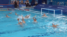 Goal Blocked Serbia Mens National Water Polo Team GIF - Goal Blocked Serbia Mens National Water Polo Team Italy Mens National Water Polo Team GIFs